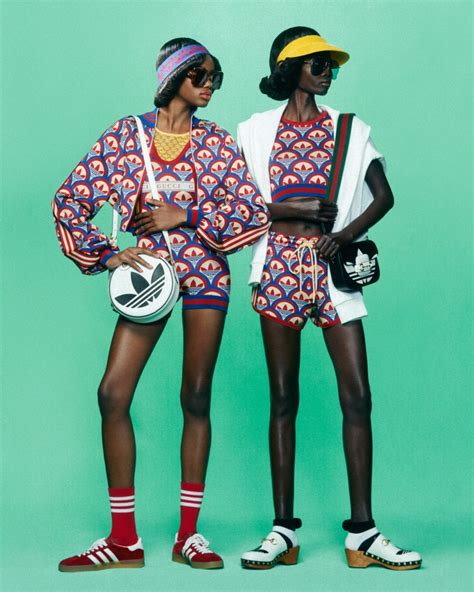 gucci adidas look book